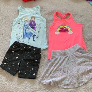Girls’ spring/summer bundle w/ Frozen & unicorns